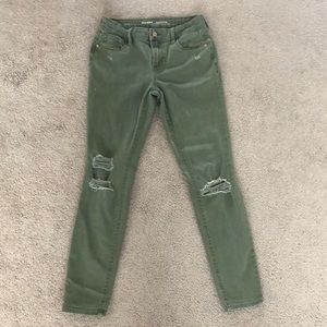 Old Navy Rockstar distressed skinny jeans